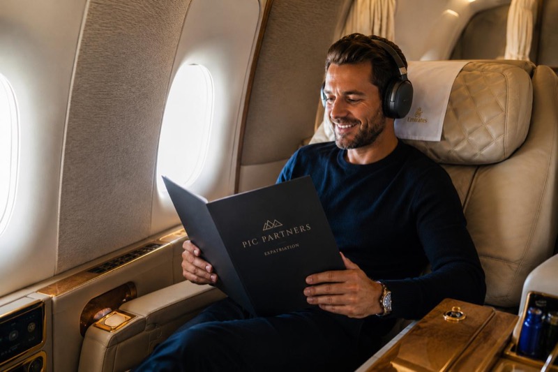 Client PIC Partners en classe affaires Emirates